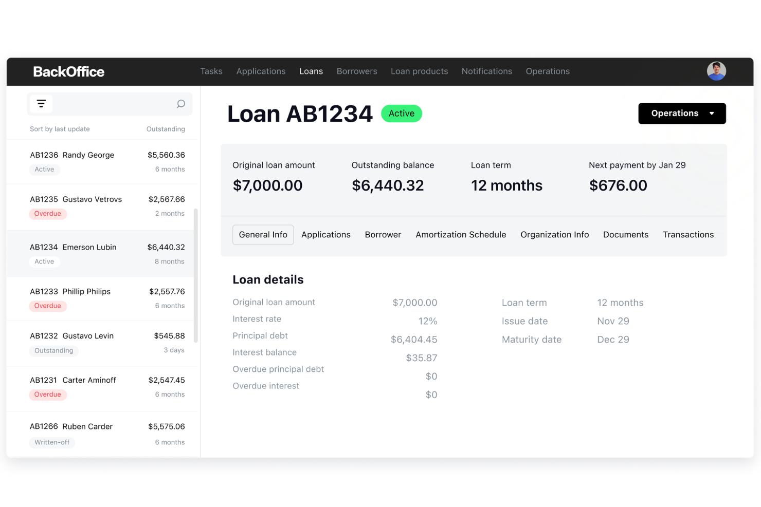 HES LoanBox screenshot - 14 mejores programas para préstamos en 2026