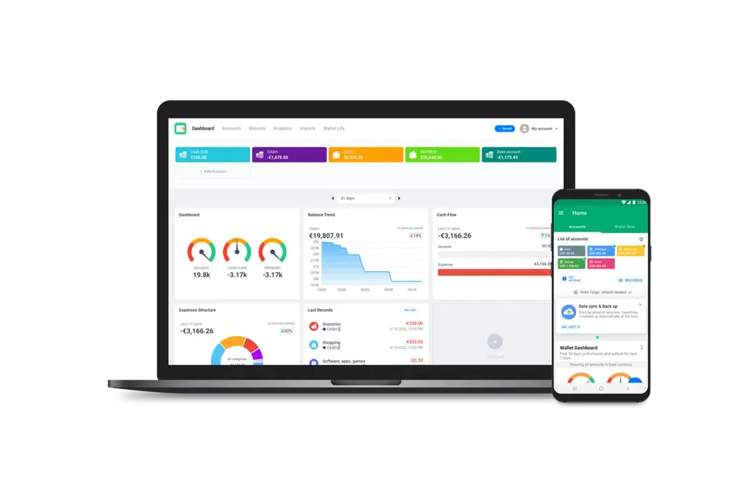 Wallet by BudgetBakers screenshot - 10 App di Budgeting per il 2026