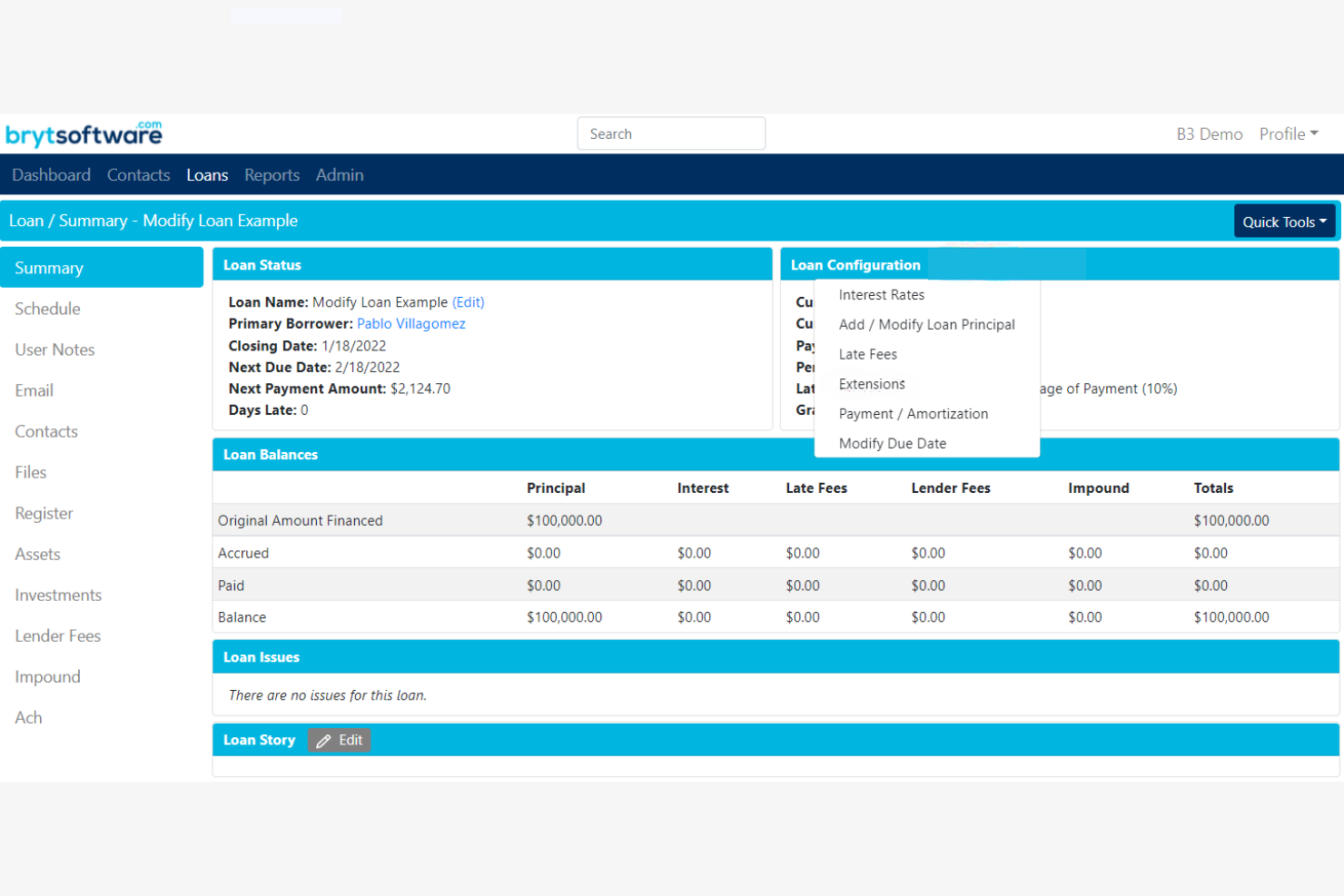 BrytSoftware screenshot - 14 mejores programas para préstamos en 2026