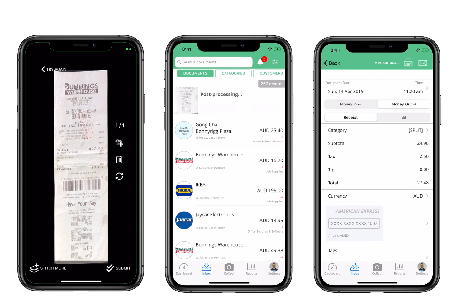 Veryfi screenshot - 10 aplicaciones para escanear recibos en 2026