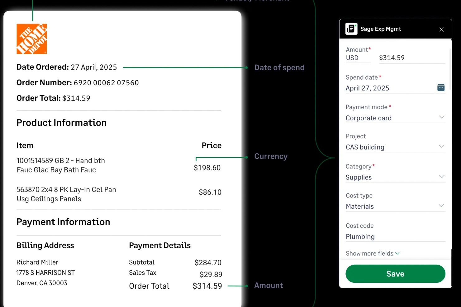 Sage Expense Management (formerly Fyle) screenshot - 10 Software de Gestión de Recibos para 2026