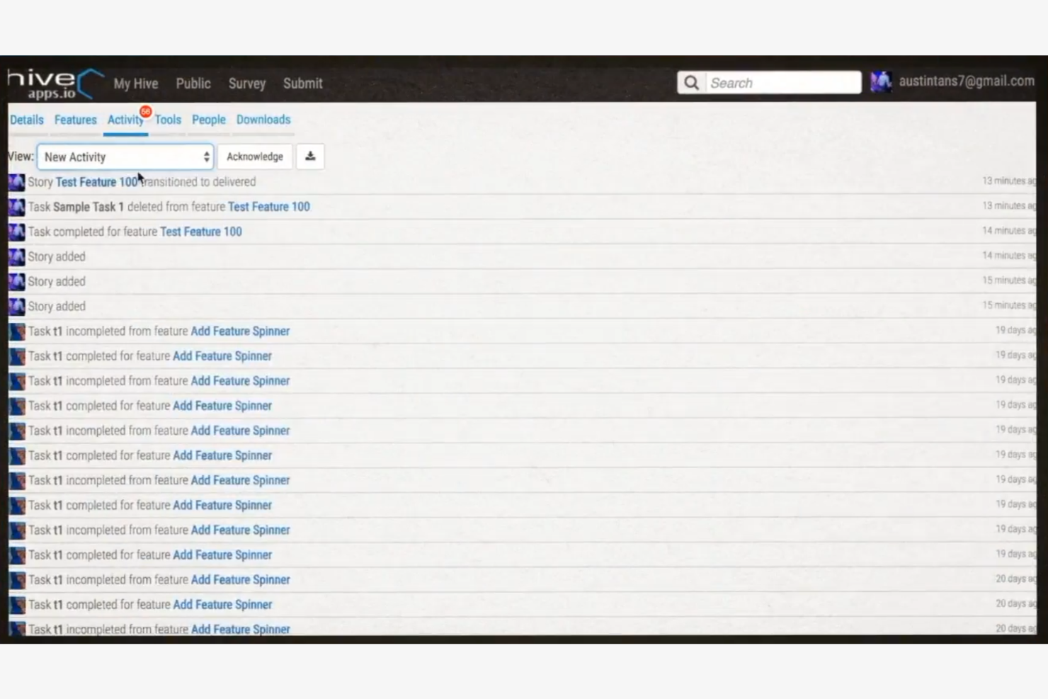 Hive screenshot - 10 alternativas a ClickUp en 2026 para la gestión de proyectos y tareas