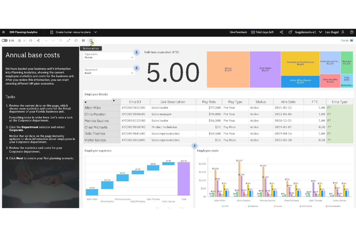 IBM Planning Analytics screenshot - 10 Migliori Strumenti di Previsione AI Recensiti nel 2026