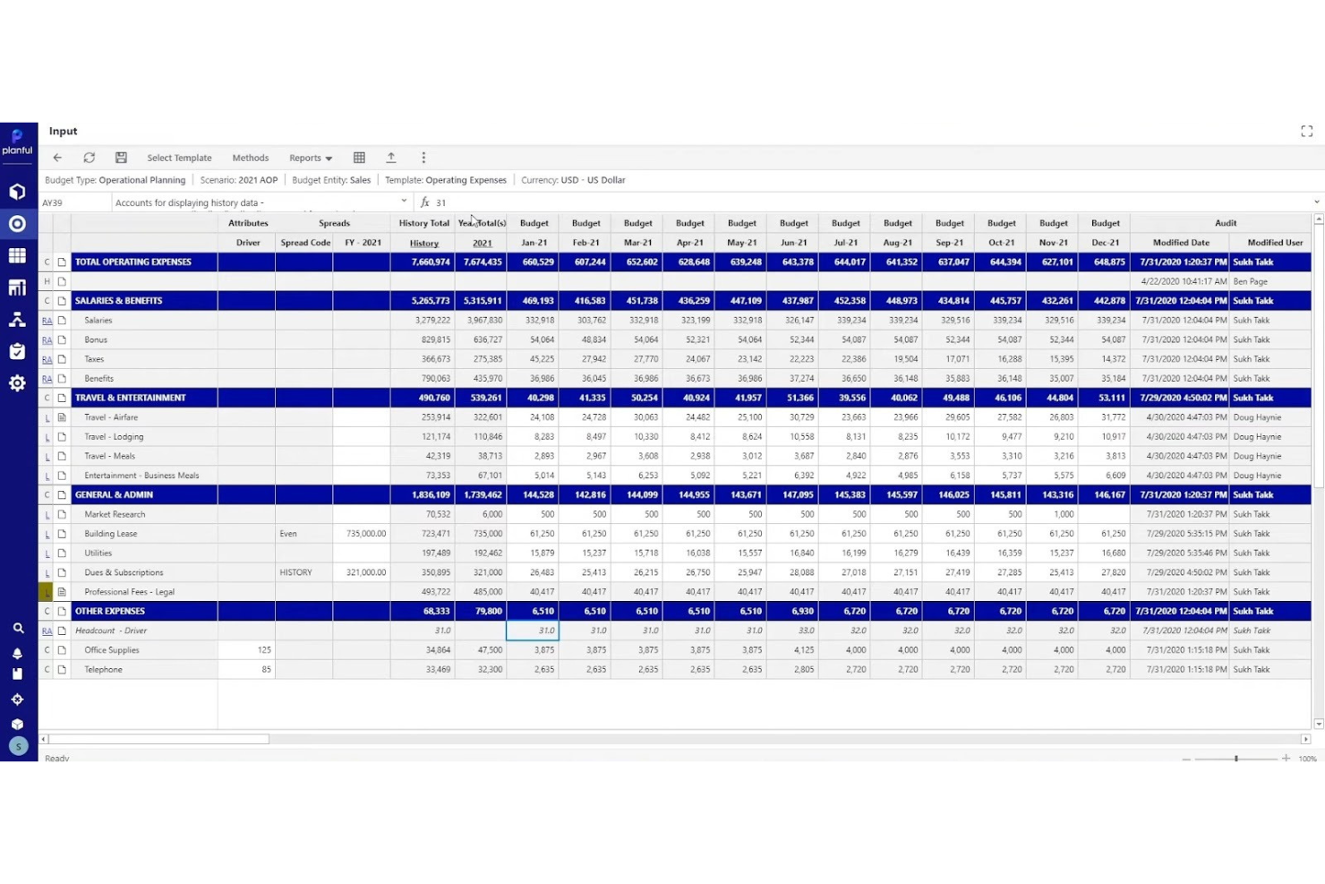 Planful screenshot - 10 Migliori Strumenti di Previsione AI Recensiti nel 2026