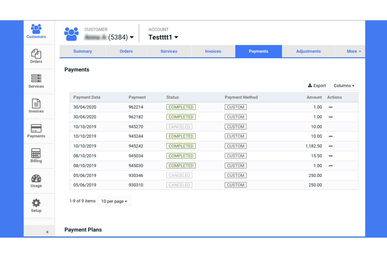 Gotransverse screenshot - 10 Mejores Software de Facturación Empresarial Revisados en 2026