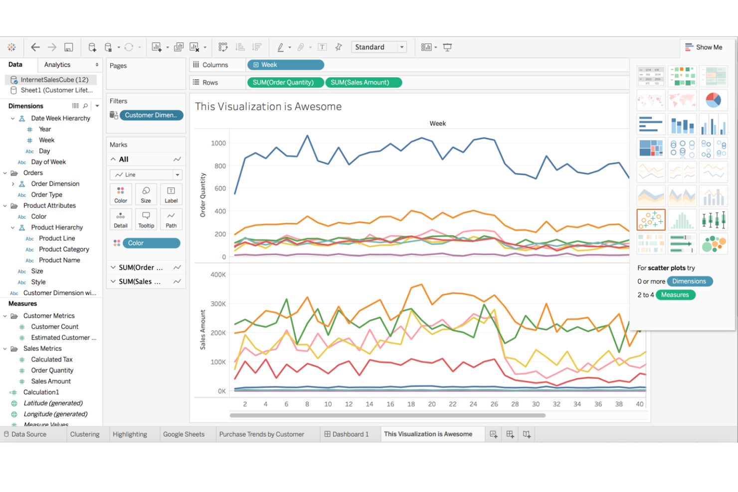 Tableau screenshot - 13 Mejores Herramientas de Análisis Financiero para Pequeñas Empresas (2026)