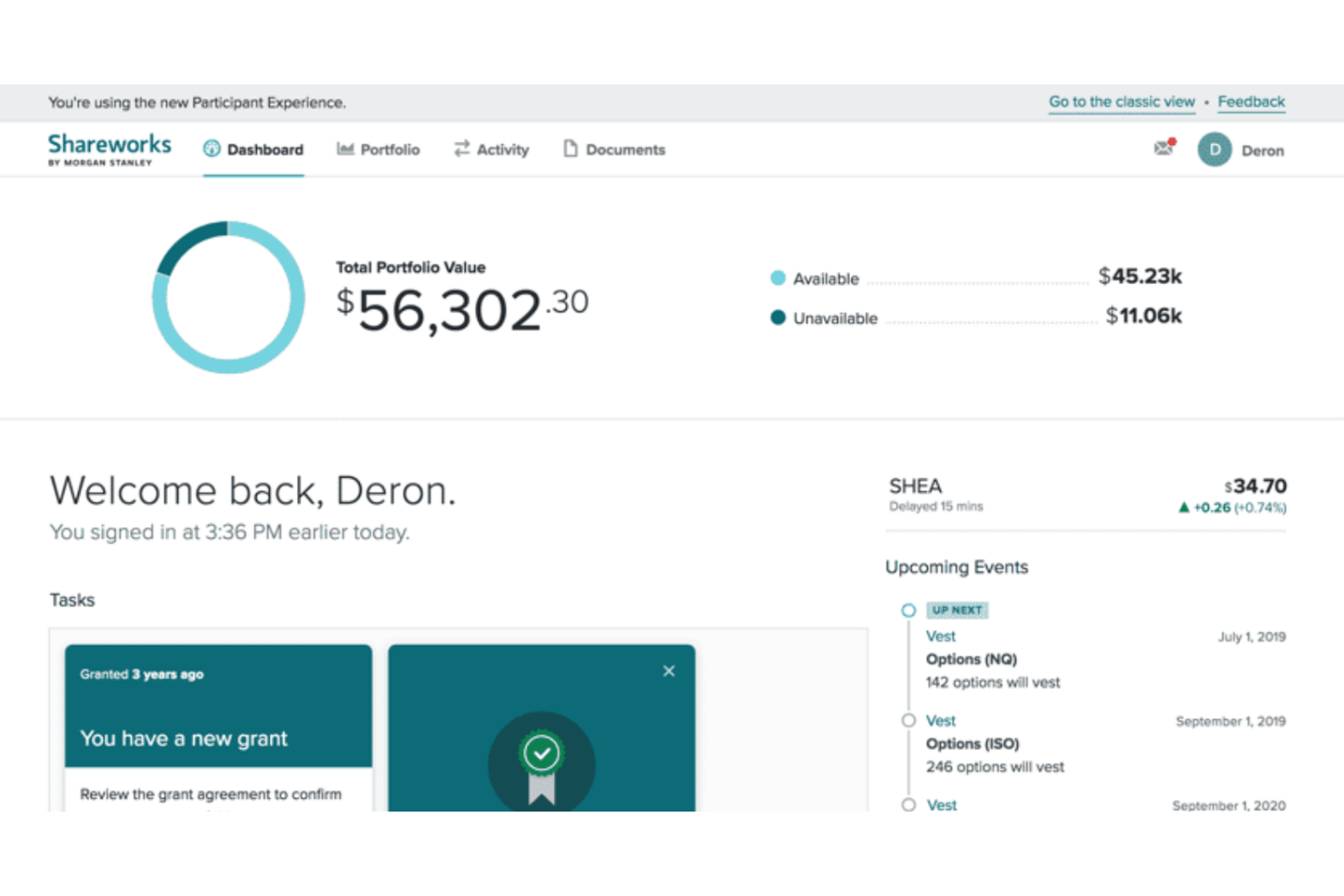 Shareworks screenshot - Le 10 migliori alternative a Carta recensite nel 2026