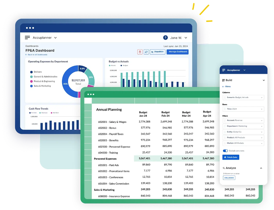 Cube Software screenshot - 10 Migliori Software di Budgeting SaaS Recensiti nel 2026