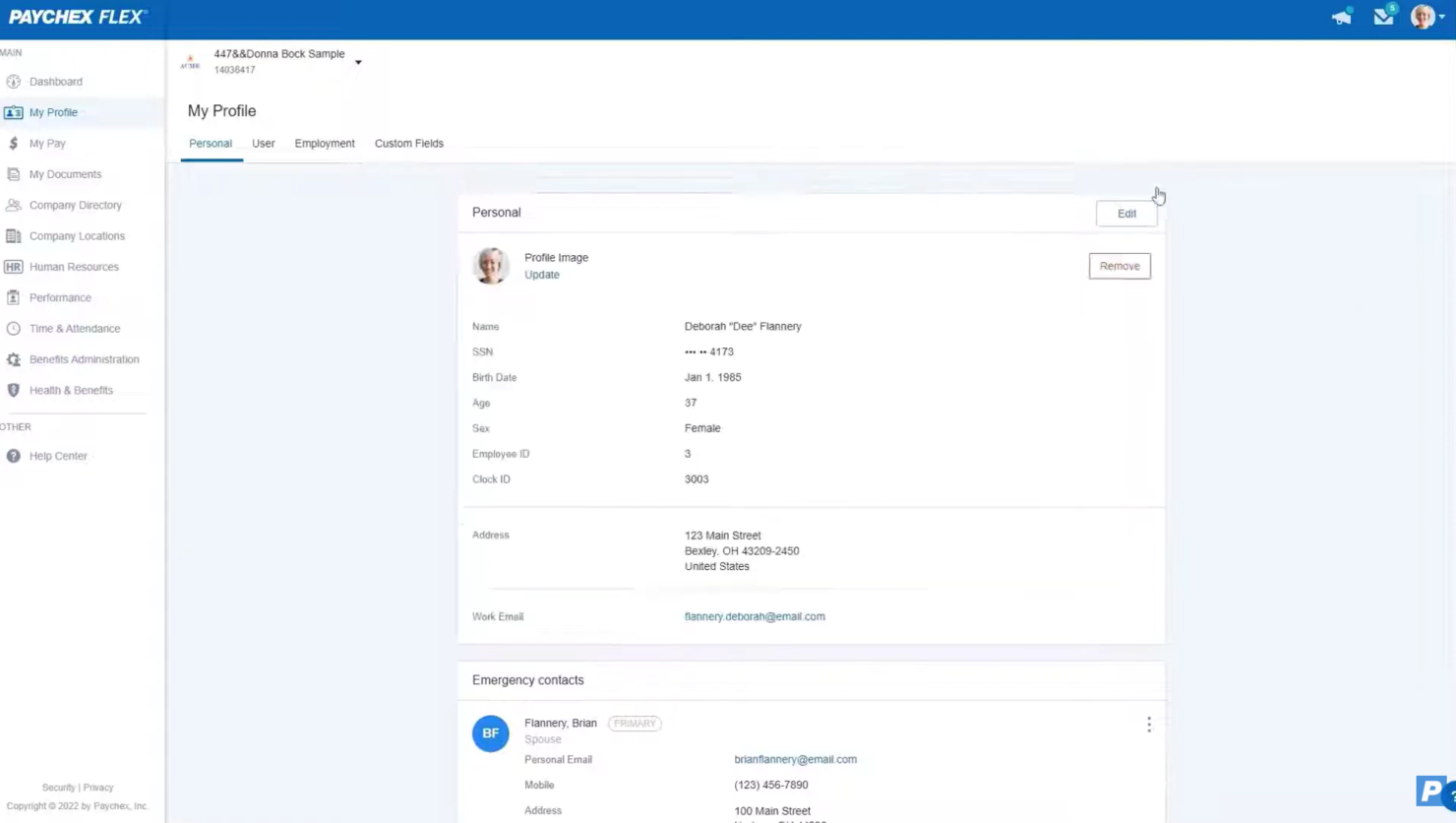 Paychex Flex screenshot - 10 Mejores Alternativas a Paycor Analizadas en 2026