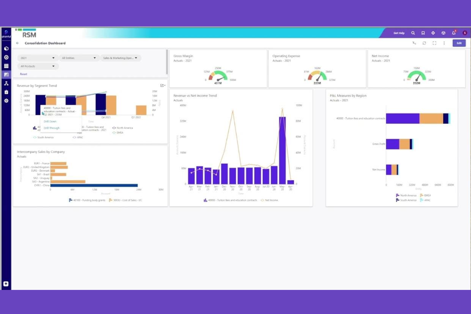 Planful screenshot - Le 10 migliori soluzioni software per la gestione della liquidità recensite nel 2026