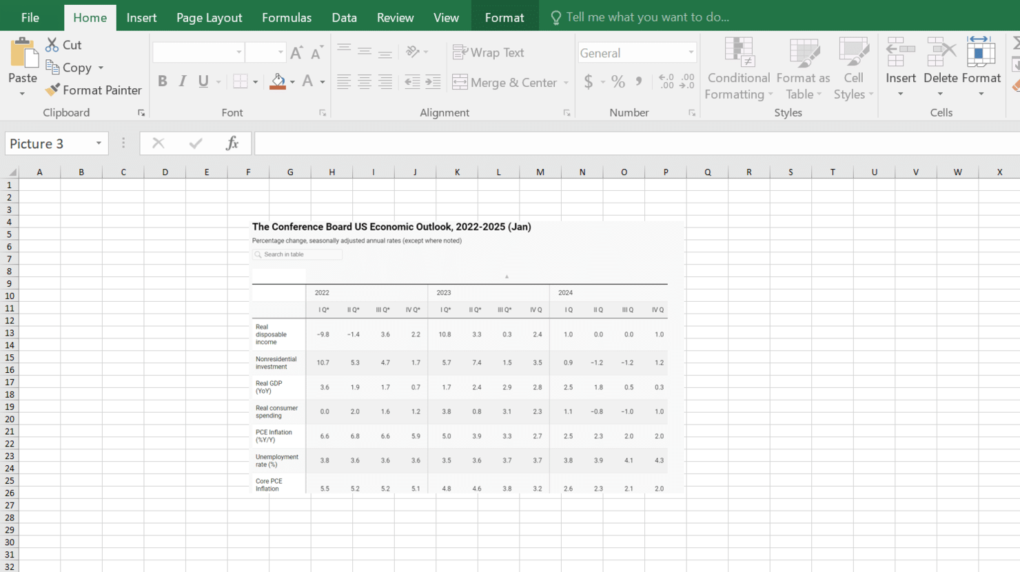 Microsoft Excel screenshot - Los 10 mejores software de CapEx analizados en 2026