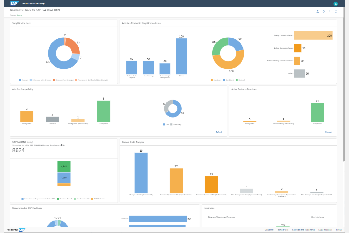 SAP S/4 HANA screenshot - 10 Migliori ERP per l’Aviazione Recensiti nel 2026