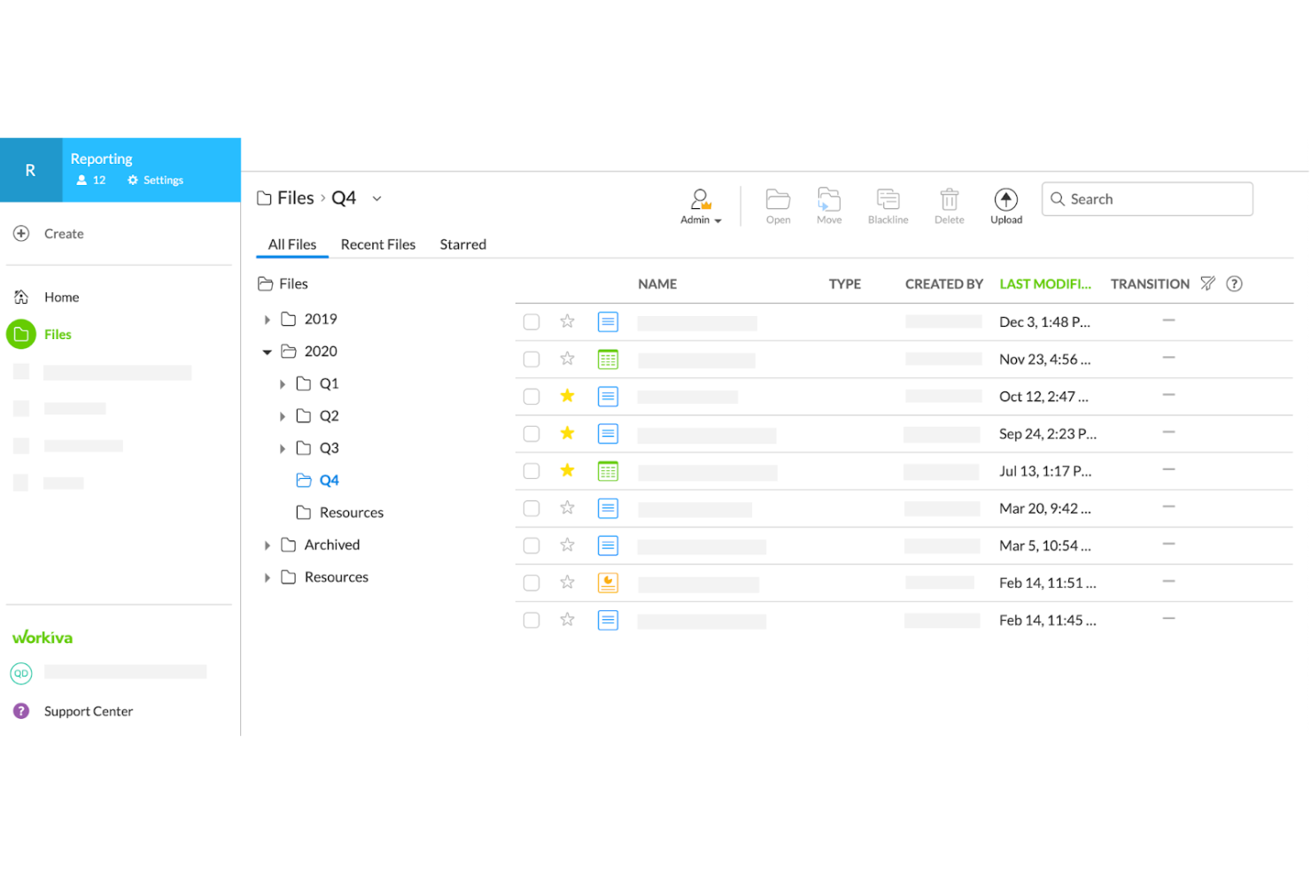 Workiva screenshot - I 10 migliori software per la chiusura finanziaria e la consolidazione nel 2026