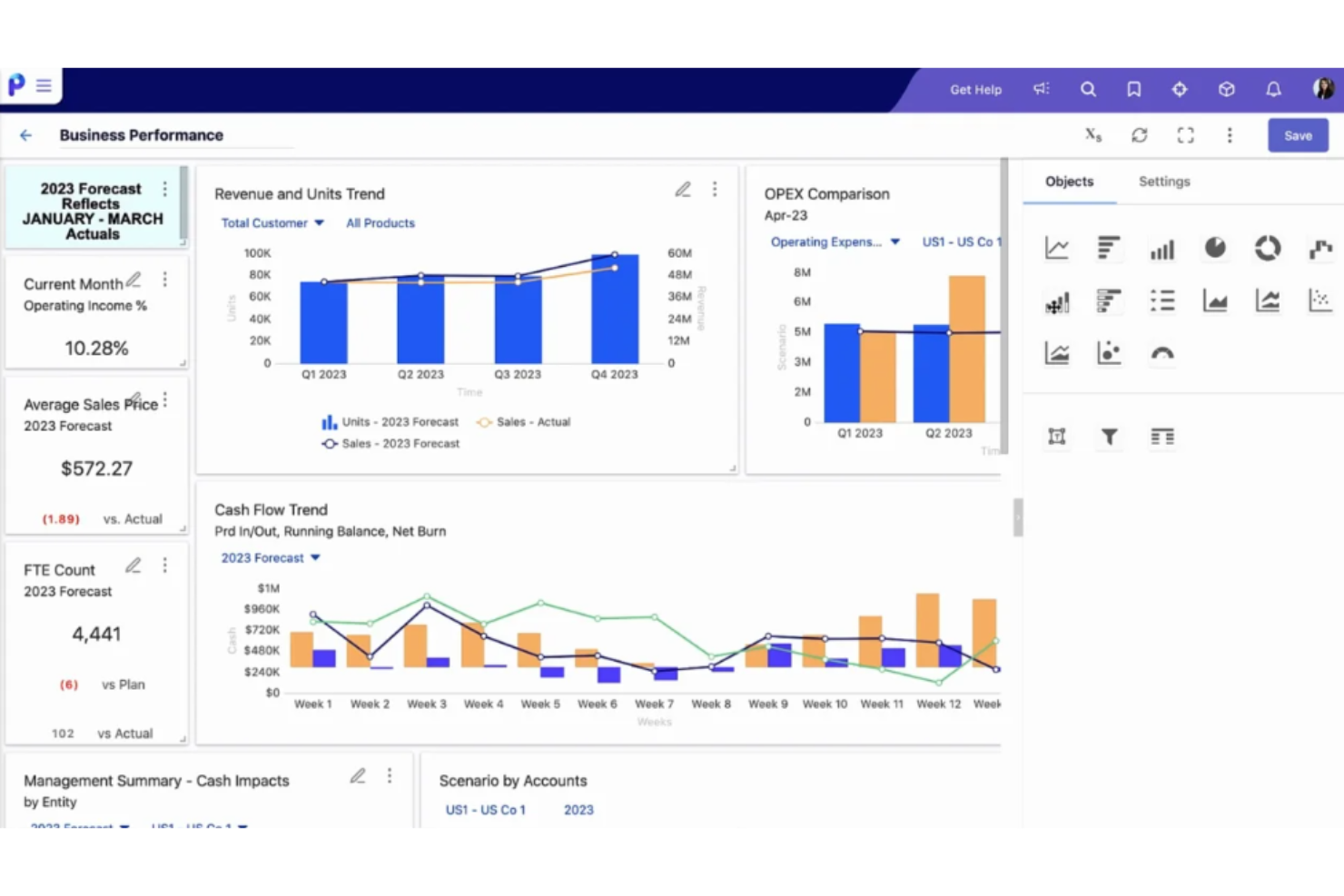 Planful screenshot - Le 10 Migliori Alternative a FreshBooks Recensite nel 2026