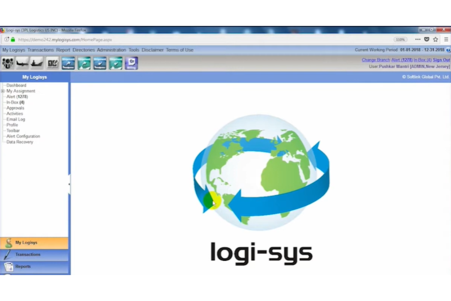 Logi-Sys screenshot - Los 10 Mejores Programas de Contabilidad para Logística Revisados en 2026