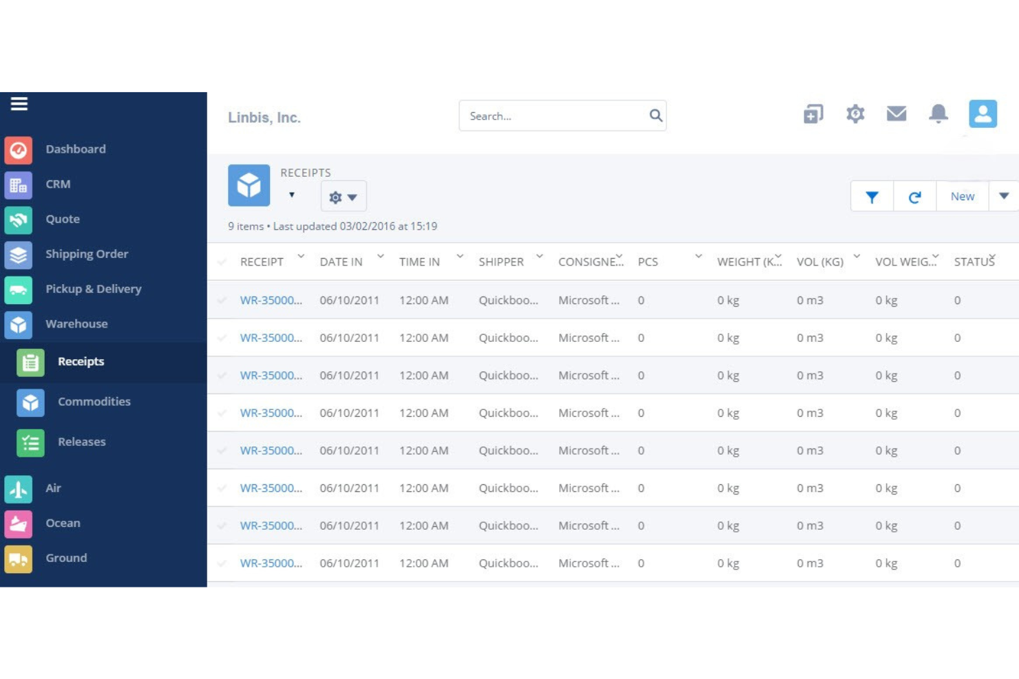 Linbis screenshot - Los 10 Mejores Programas de Contabilidad para Logística Revisados en 2026