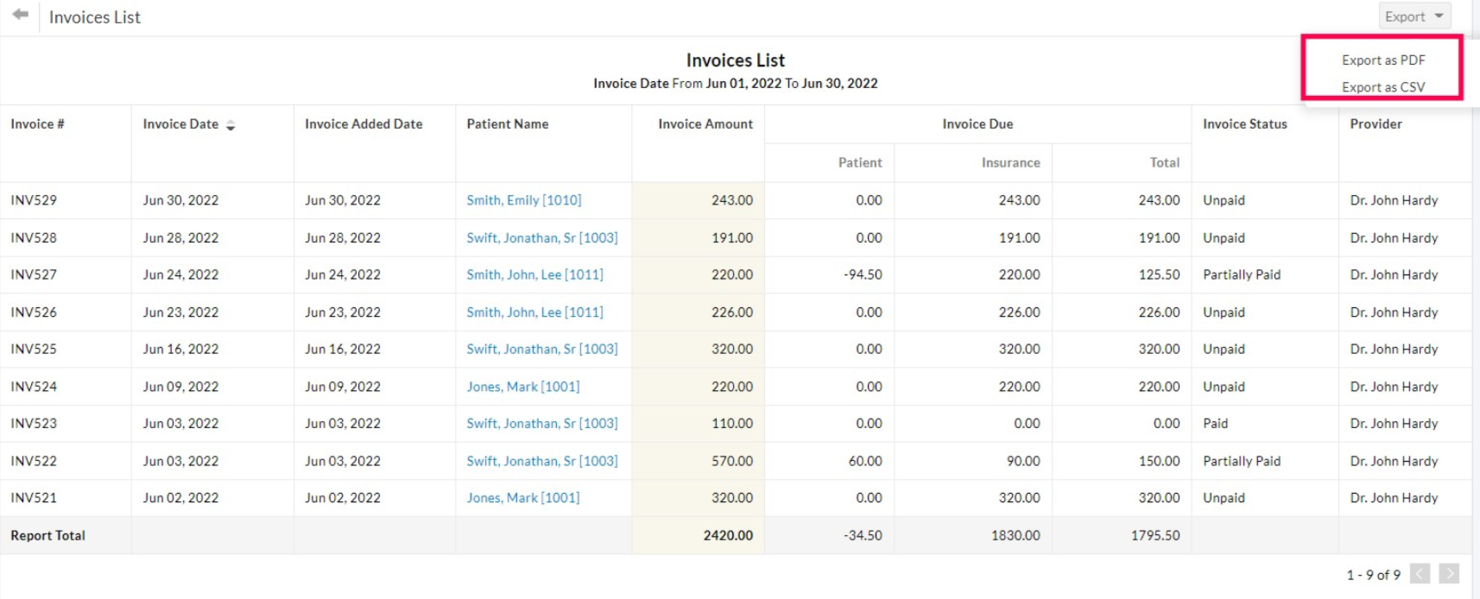 Charmhealth screenshot - Le 10 Migliori Soluzioni di Fatturazione Medica Recensite nel 2026