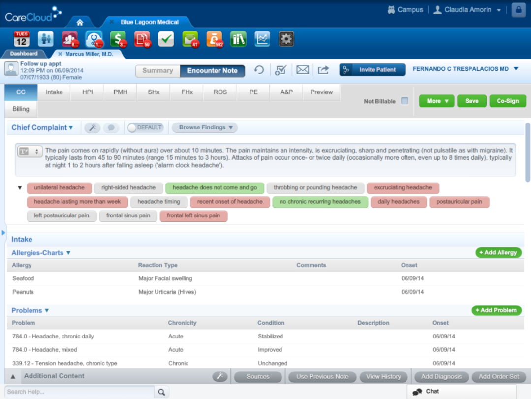 CareCloud screenshot - Le 10 Migliori Soluzioni di Fatturazione Medica Recensite nel 2026