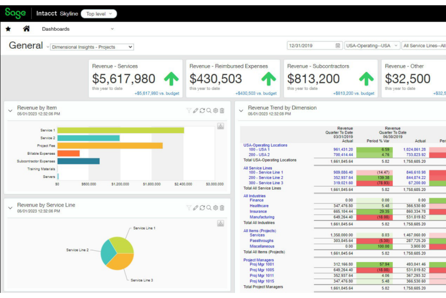 Sage screenshot - 10 Mejores Programas de Contabilidad para Restaurantes Analizados en 2026