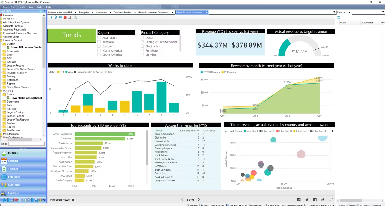 Datacor screenshot - Las 10 Mejores Soluciones de Software Contable para Manufactura en 2026