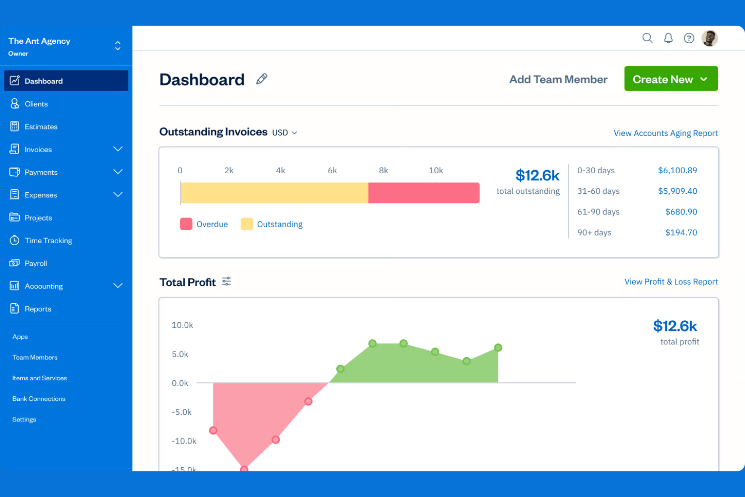 FreshBooks screenshot - Le 10 Migliori Soluzioni di Contabilità Economiche Recensite nel 2026