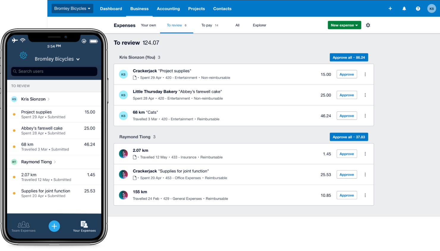 Xero screenshot - Los 10 mejores programas de contabilidad para equipos reseñados en 2026