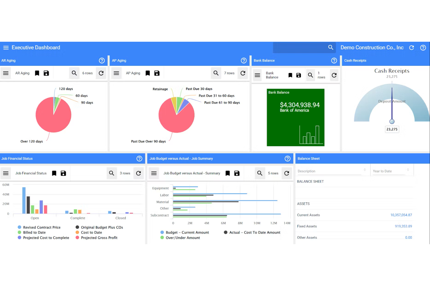 JOBPOWER screenshot - Los 10 Mejores Programas de Contabilidad para Contratistas en (2026)