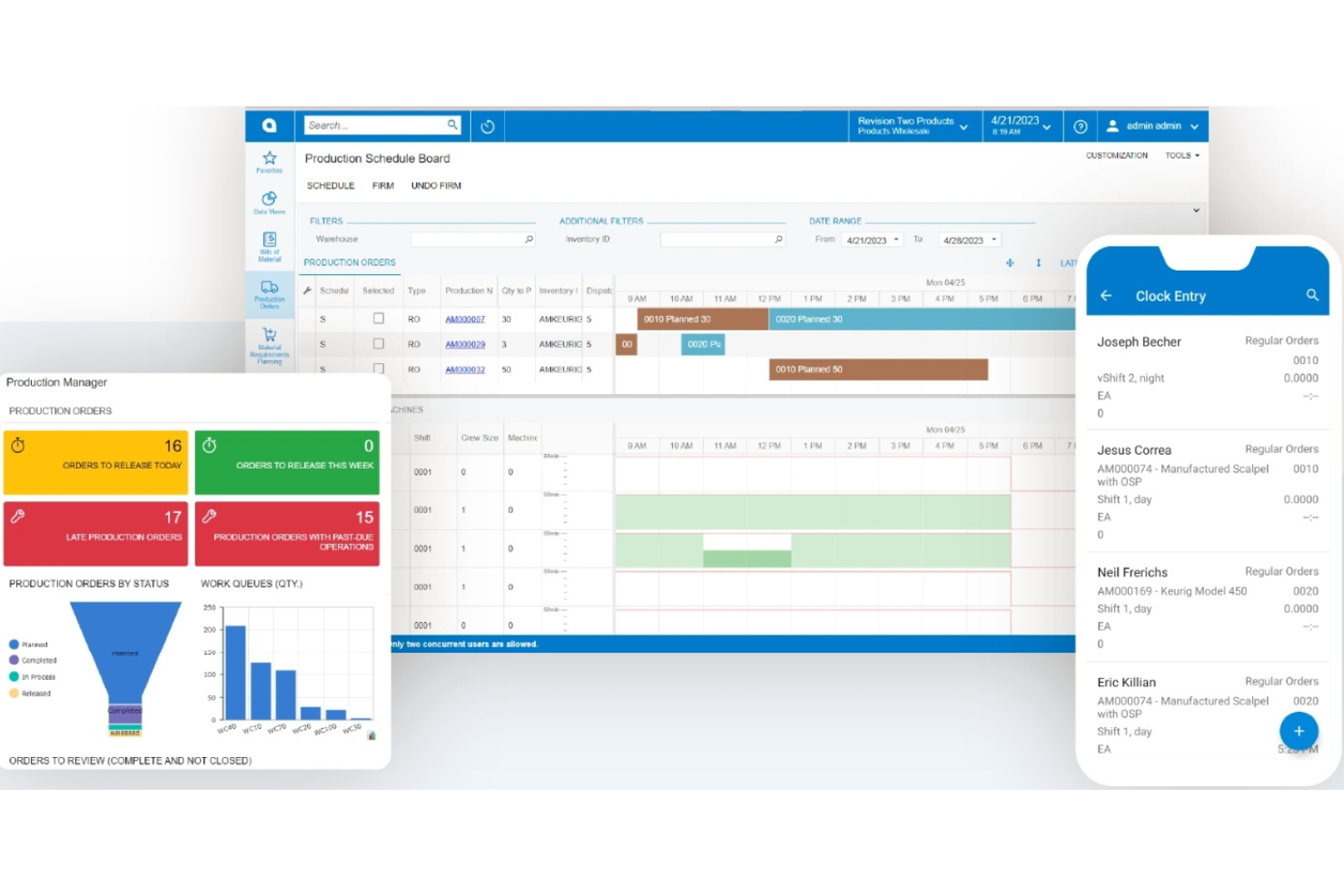 Acumatica screenshot - I 10 migliori software ERP per l’industria metallurgica nel 2026