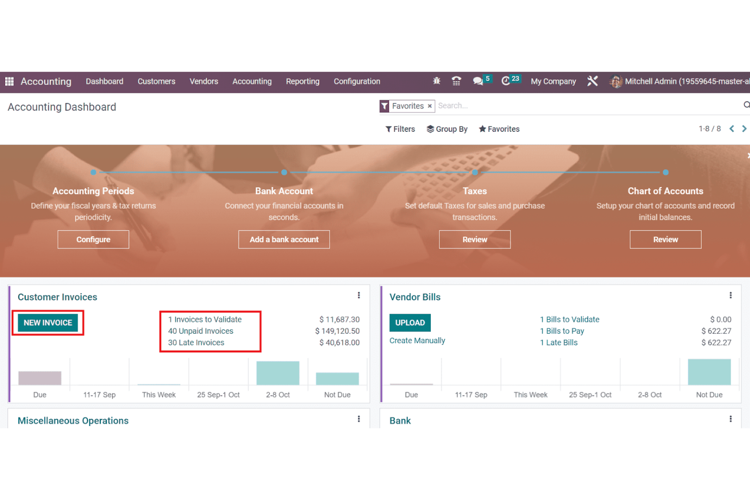 Odoo screenshot - 10 Migliori Software ERP per il Settore Immobiliare Recensiti nel 2026