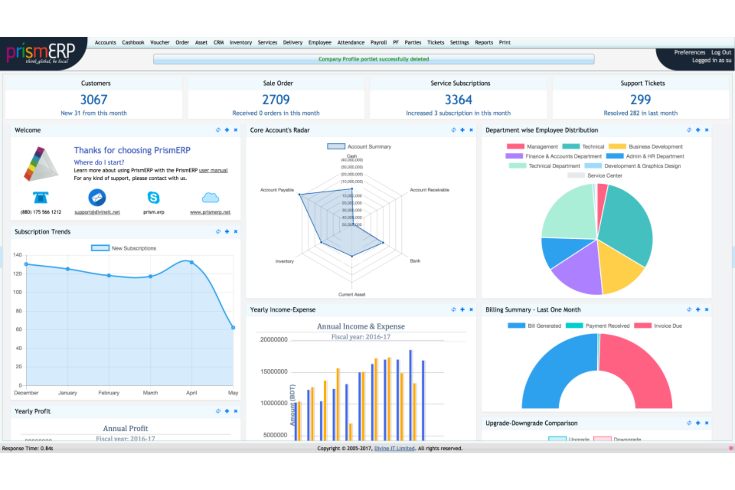 Prism screenshot - 10 Mejores Software ERP para Bienes Raíces Analizados en 2026