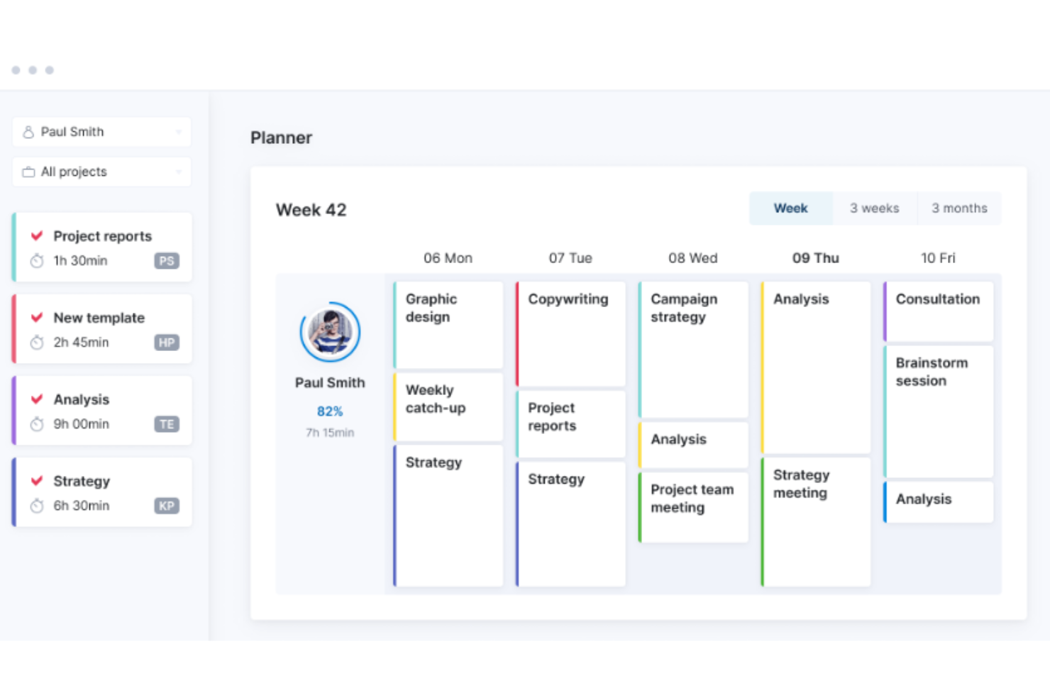 Scoro screenshot - I 10 Migliori ERP per il Settore dei Servizi Recensiti nel 2026