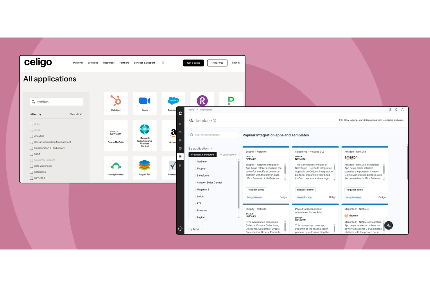 Celigo screenshot - 10 mejores alternativas a ERP revisadas en 2026