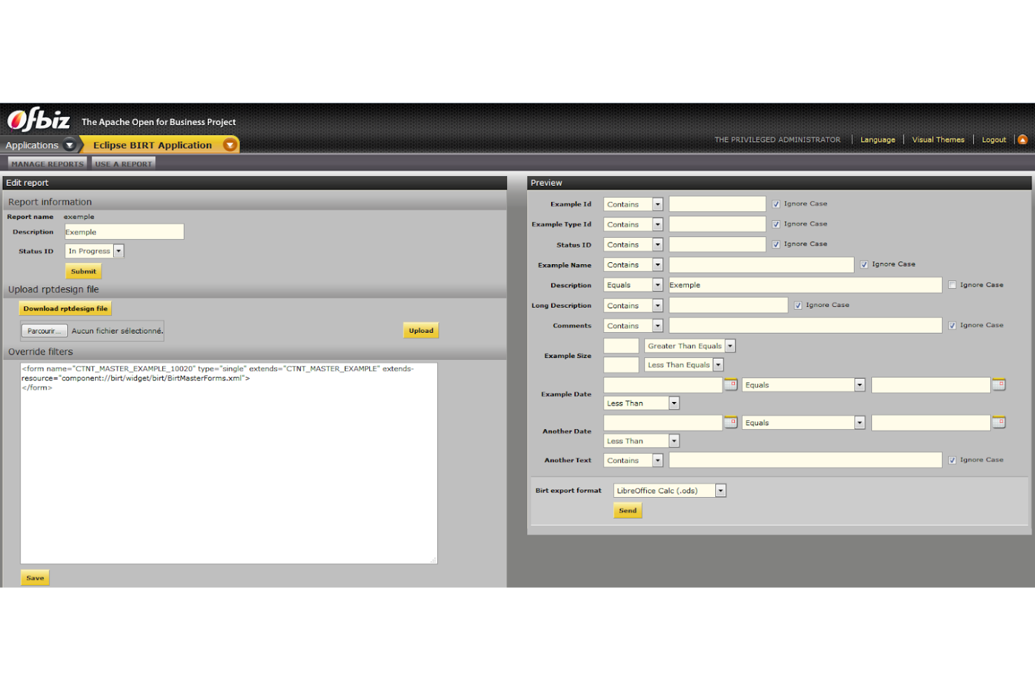Apache OFBiz screenshot - Le 10 Migliori Soluzioni ERP Gratuite Recensite nel 2026