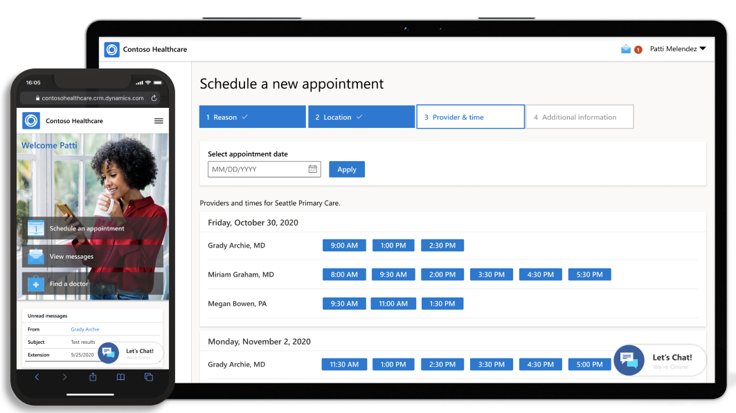 Microsoft Cloud for Healthcare screenshot - I 10 Migliori Software ERP Ospedalieri Del 2026