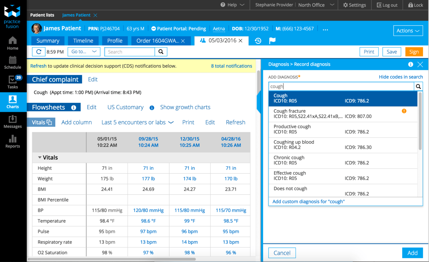 PracticeFusion screenshot - Los 10 Mejores Software ERP para Hospitales de 2026