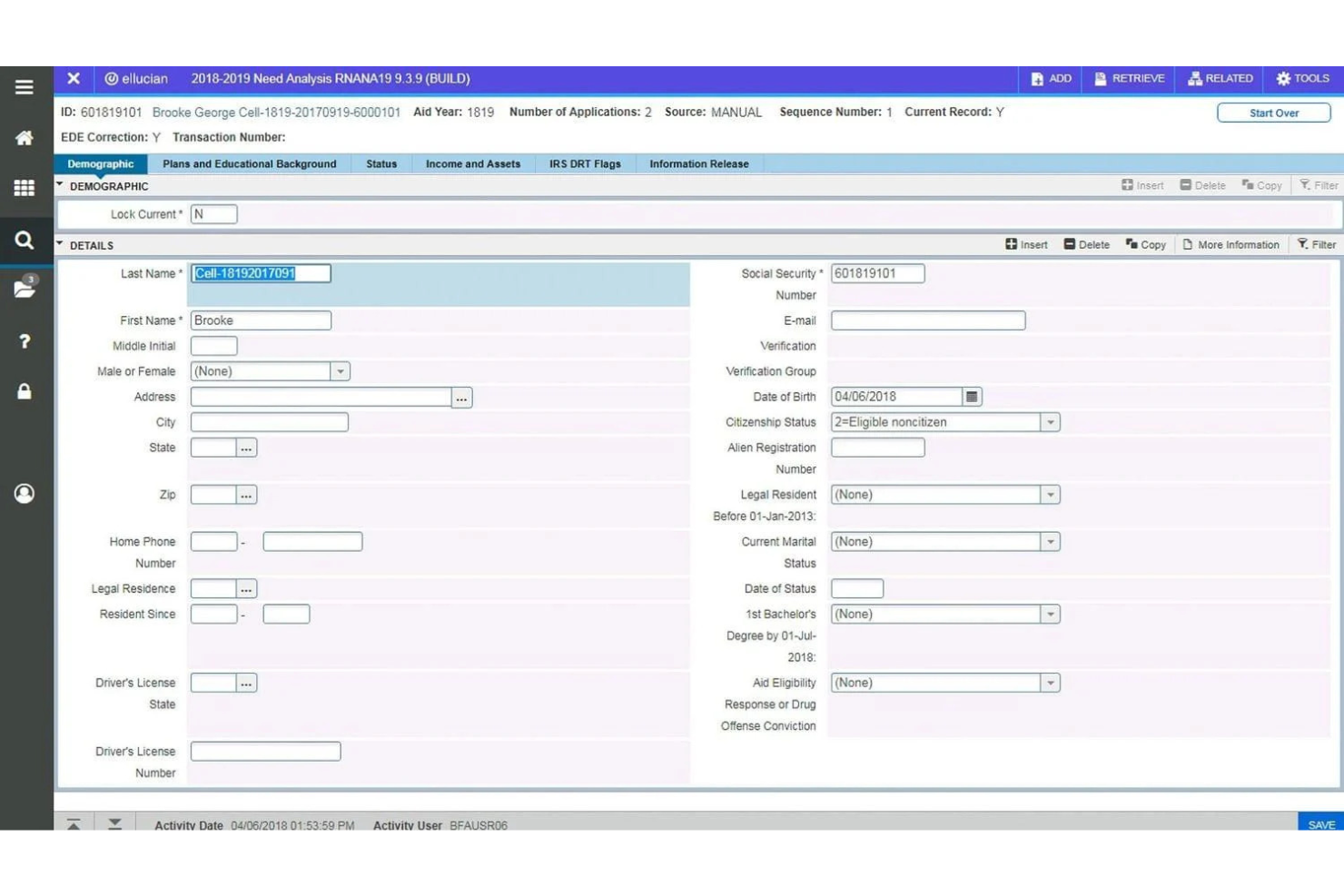 Ellucian Banner Student screenshot - Le 10 migliori soluzioni ERP per l’istruzione recensite nel 2026