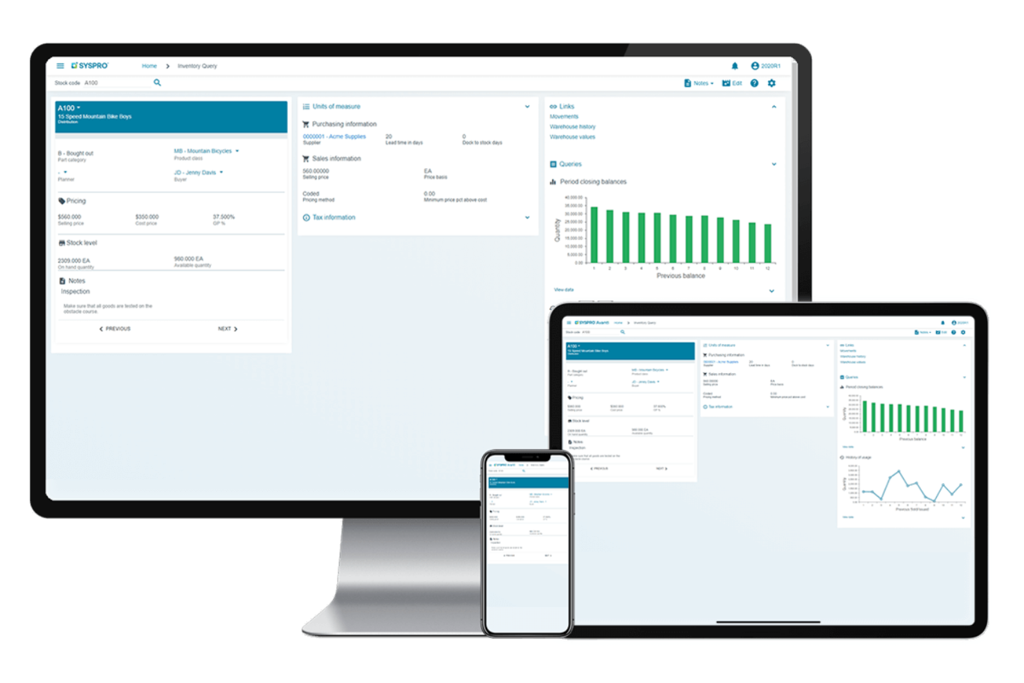 SYSPRO screenshot - Los 10 mejores programas ERP para la industria automotriz en 2026