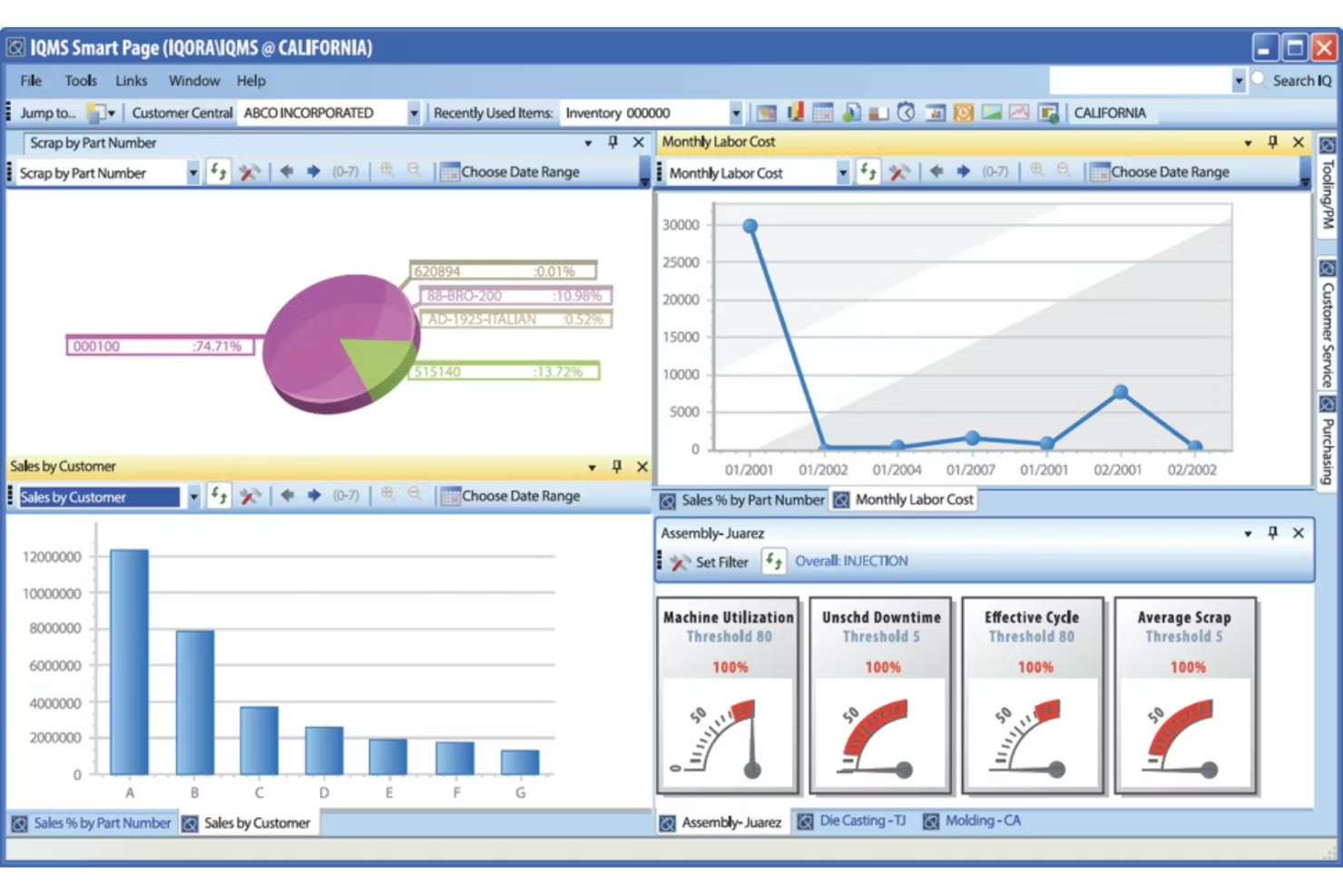 DELMIAWorks Manufacturing ERP screenshot - I 10 migliori software ERP per la produzione alimentare del 2026