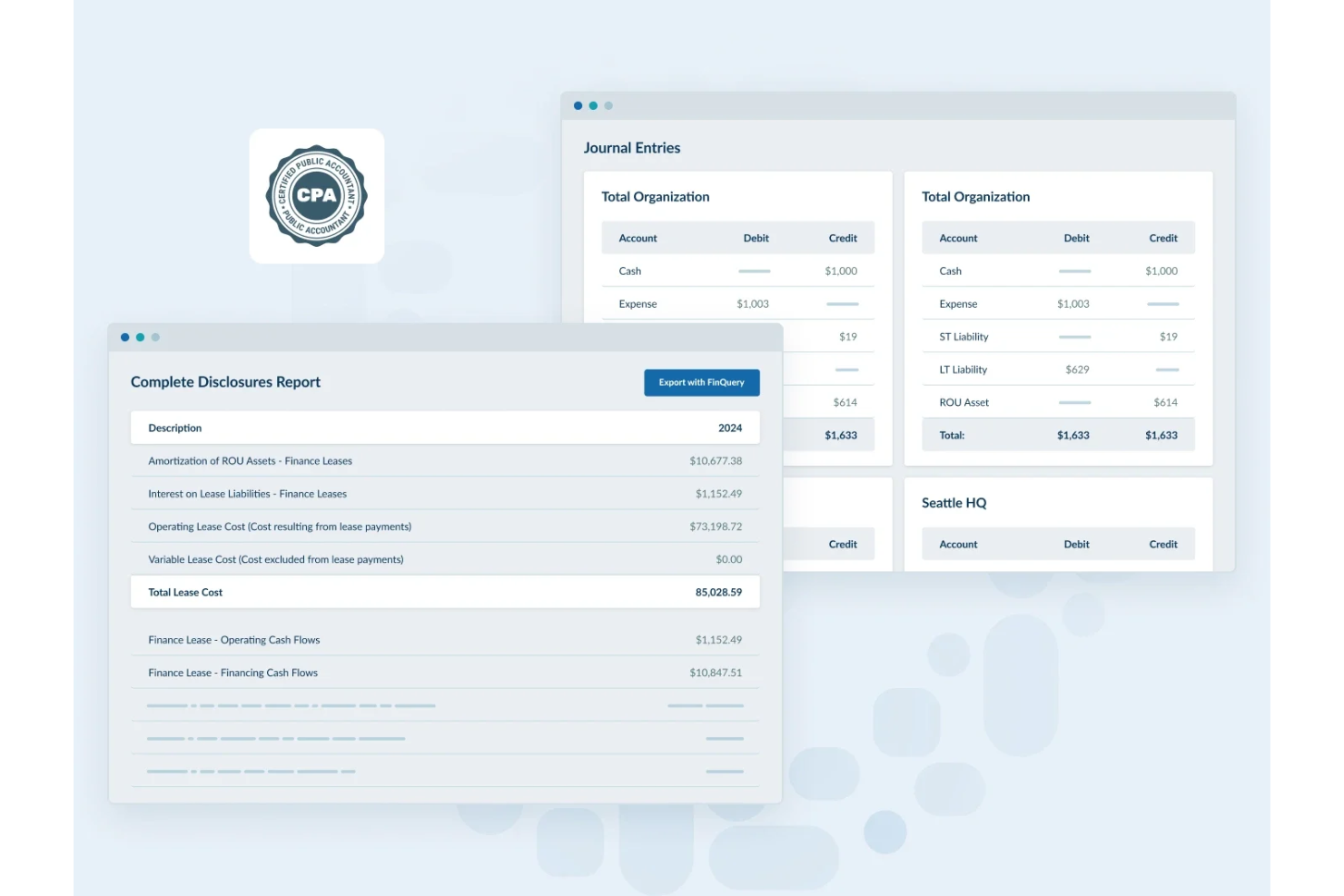 LeaseQuery screenshot - Le 10 Migliori Soluzioni di Software per la Contabilità dei Leasing nel 2026