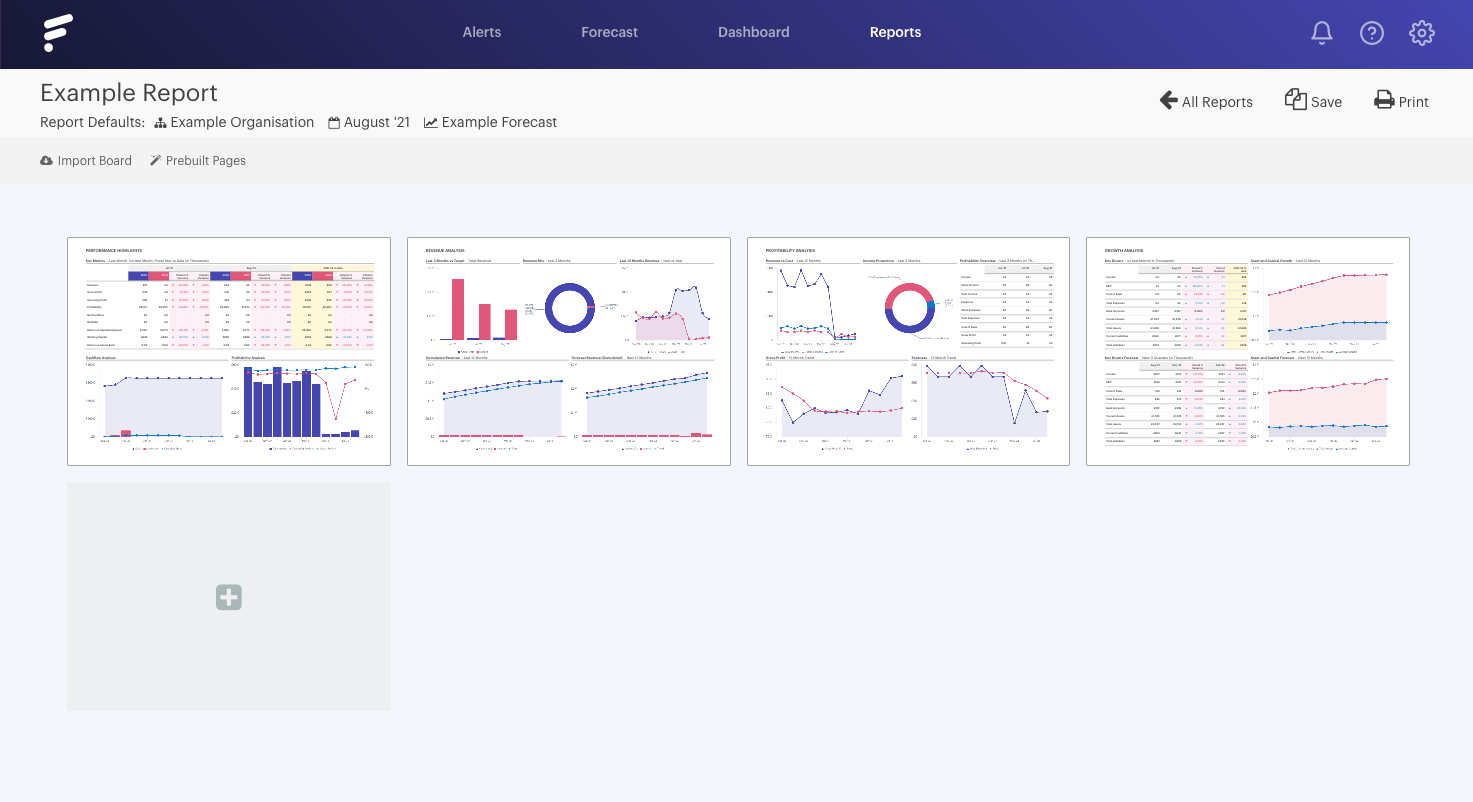 Futrli screenshot - Las 10 mejores herramientas gratuitas de software de previsión analizadas en 2026