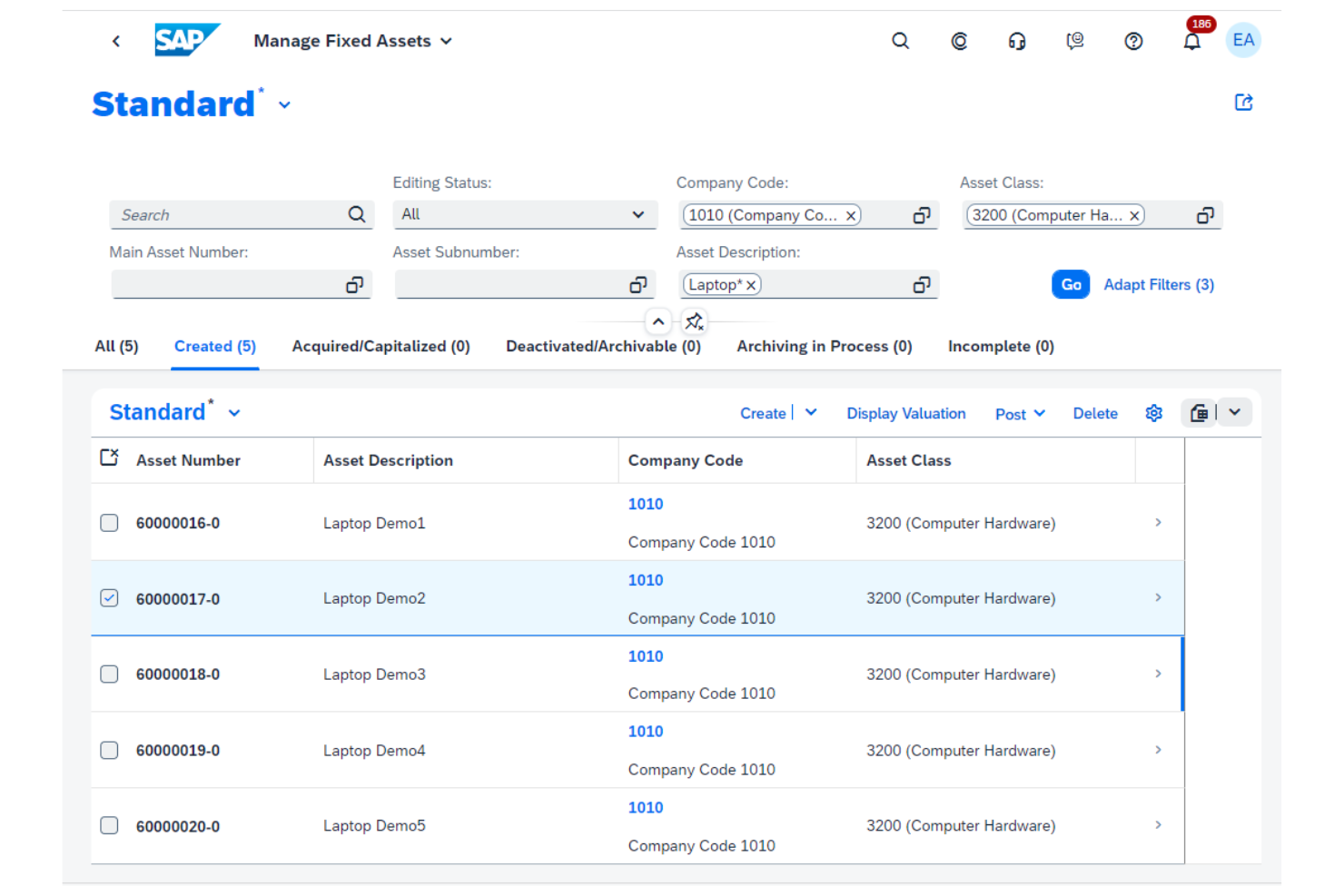 SAP S/4HANA screenshot - Las 10 Mejores Soluciones de Software de Activos Fijos Analizadas en 2026
