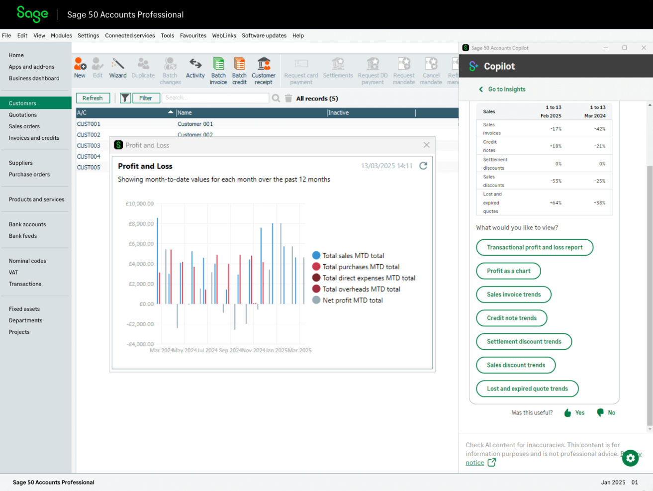 Sage Intacct screenshot - 10 Mejores Programas de Facturación para Contadores Reseñados en 2026