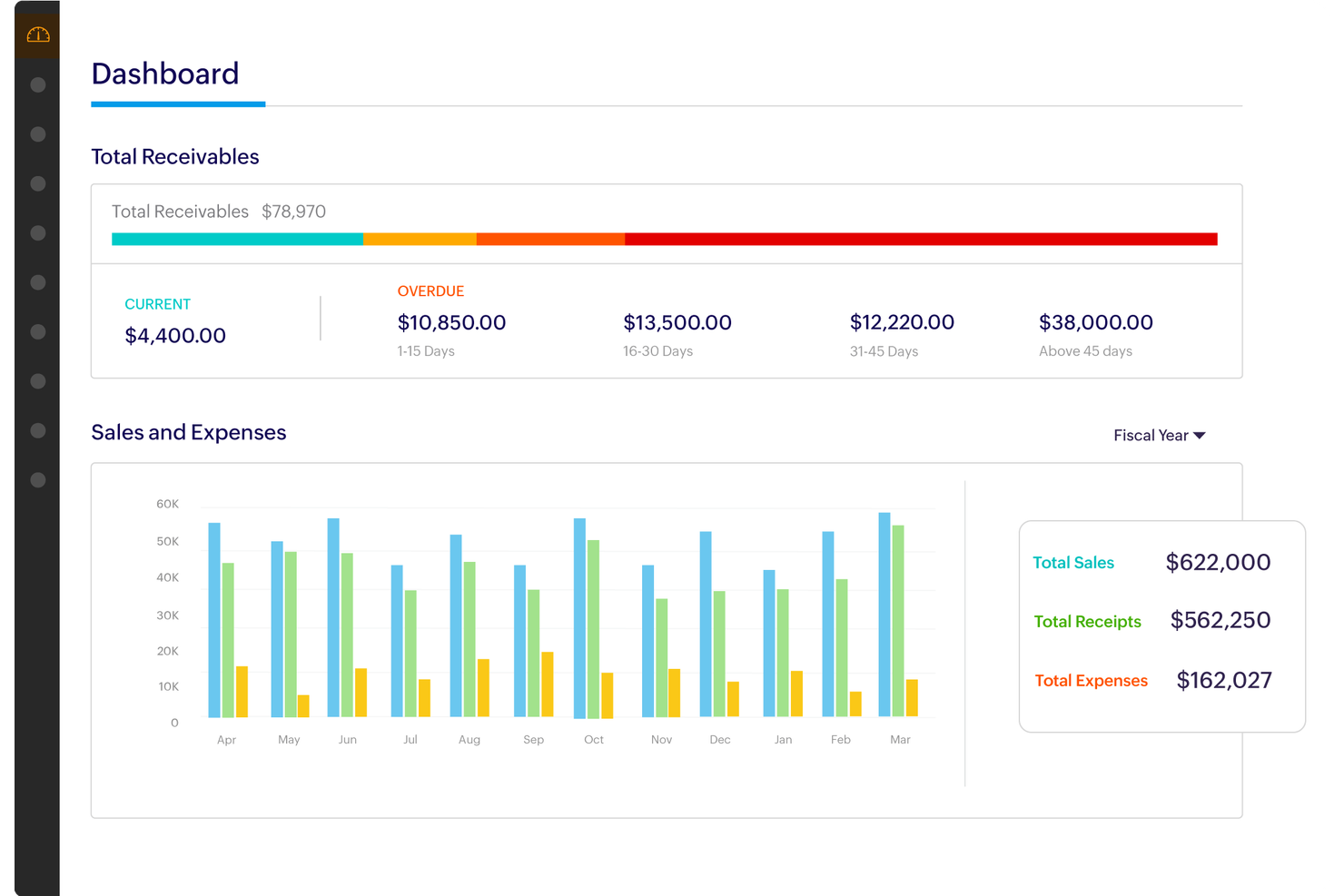 Zoho Invoice screenshot - 10 Mejores Programas de Facturación Gratuitos para Pequeñas Empresas en 2026