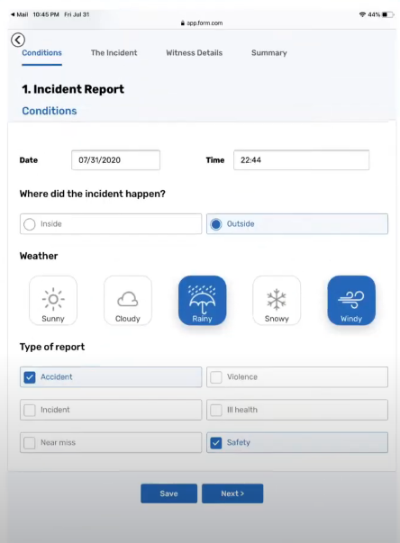 FORM OpX screenshot - I 10 migliori software di audit recensiti nel 2026