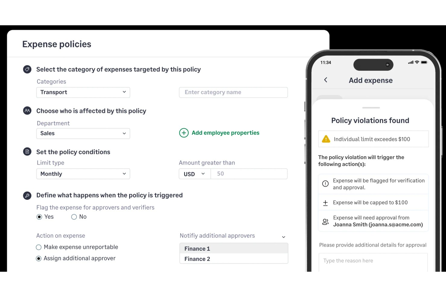 Sage Expense Management (formerly Fyle) screenshot - 10 alternative a SAP Concur per il 2026