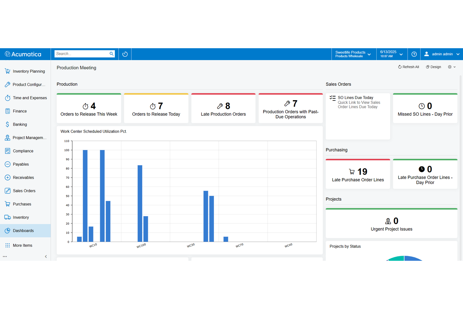 Acumatica screenshot - 10 Mejores Alternativas a SAP Seleccionadas para 2026