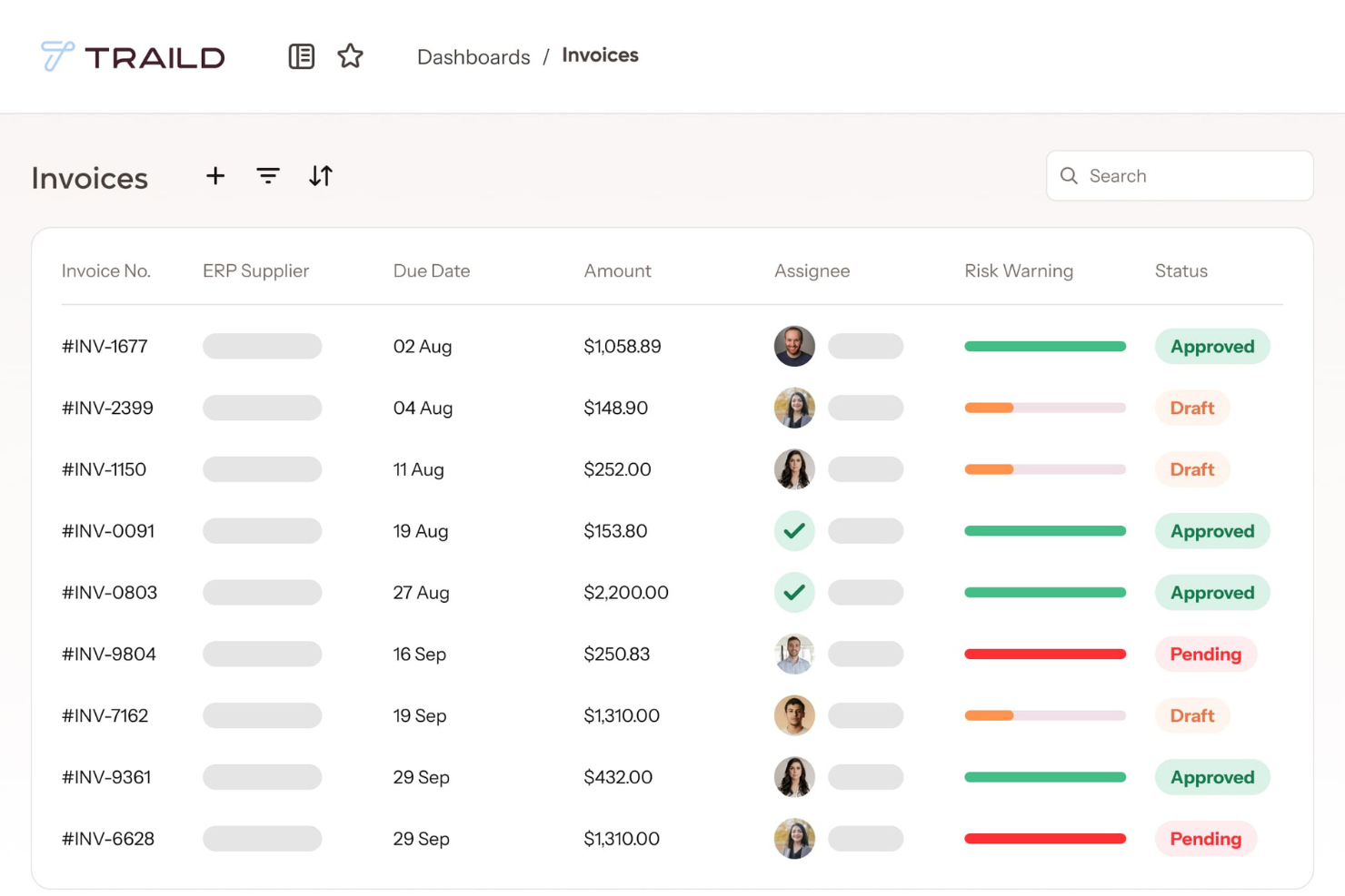 Traild screenshot - 16 migliori alternative a Stampli per l’automazione AP nel 2026