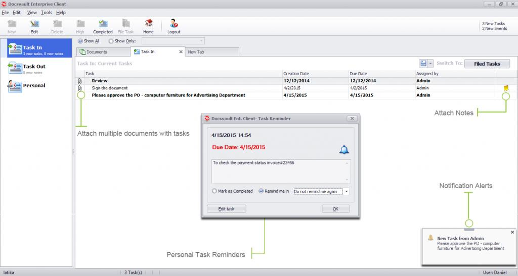 Docsvault screenshot - 10 Mejores Software de Gestión de Documentos Contables para 2026