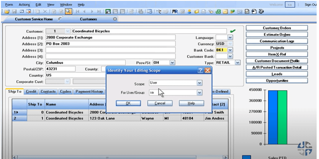 SyteLine screenshot - 10 Migliori Software ERP per la Produzione per il 2026