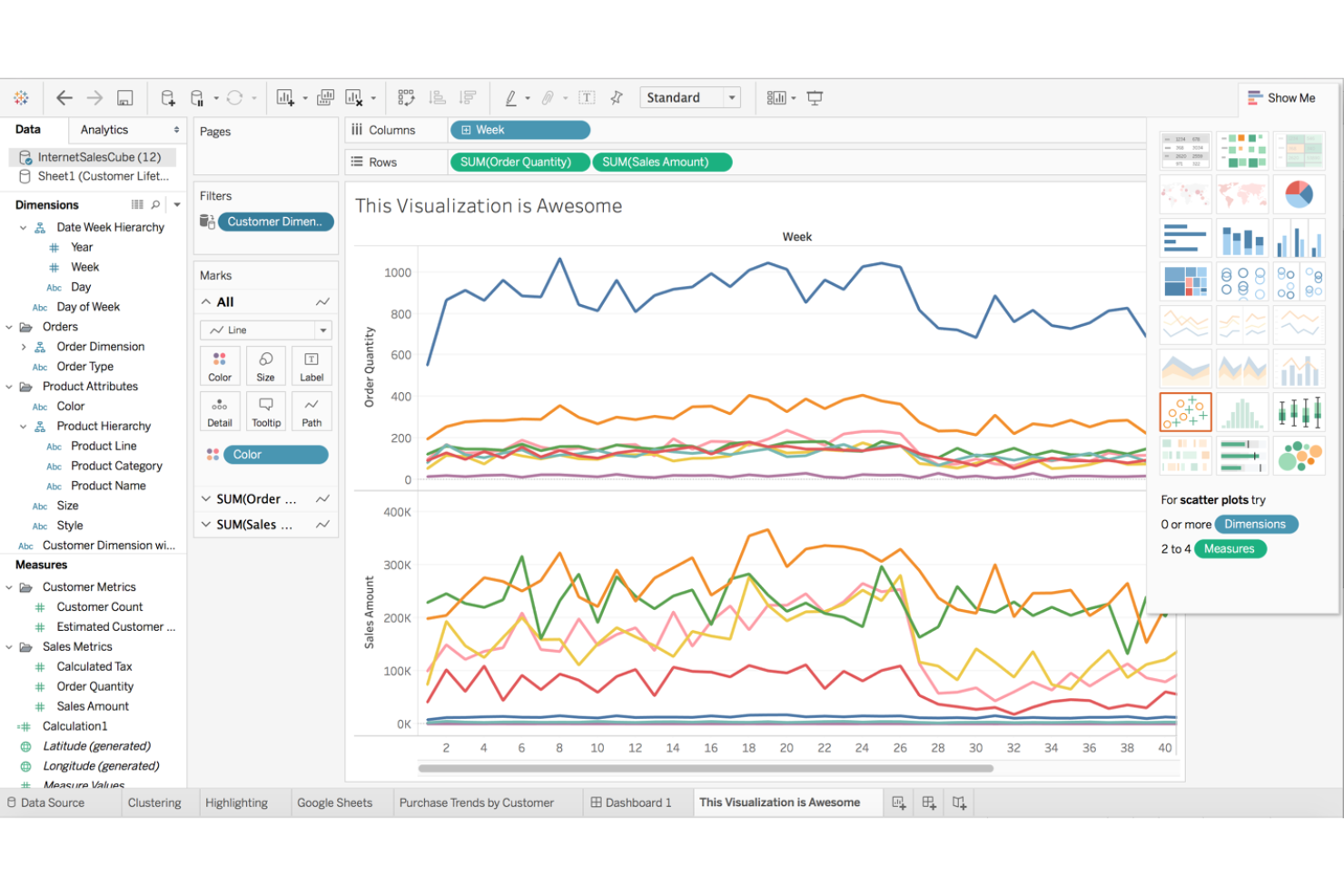 Tableau screenshot - Die besten Softwarelösungen für das Corporate Performance Management 2026